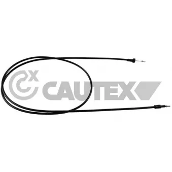 Tirette de capot moteur CAUTEX 763126