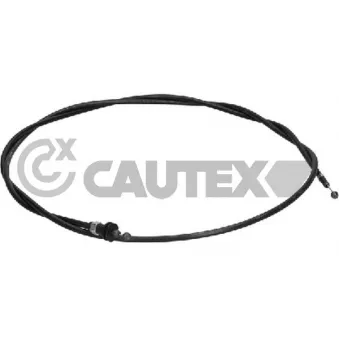 Tirette de capot moteur CAUTEX 763127