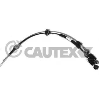 Tirette à câble, boîte de vitesse manuelle CAUTEX 763173
