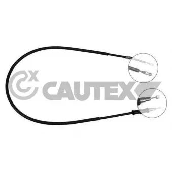Tirette à câble, frein de stationnement CAUTEX 763181