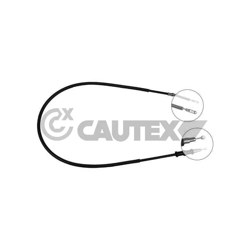 Tirette à câble, frein de stationnement CAUTEX 763181
