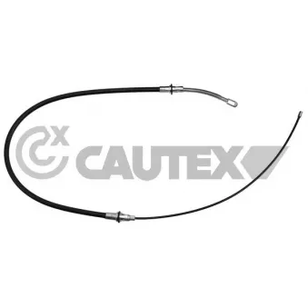 Tirette à câble, frein de stationnement CAUTEX 763197