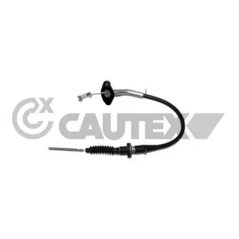 Tirette à câble, commande d'embrayage CAUTEX 763265