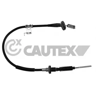 Tirette à câble, commande d'embrayage CAUTEX 763266