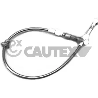 Tirette à câble, boîte de vitesse manuelle CAUTEX 763270