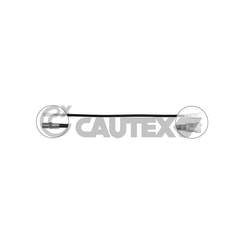 Câble flexible de commande de compteur CAUTEX 763283