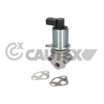 Vanne EGR, commande des gaz d'échappement CAUTEX 764462