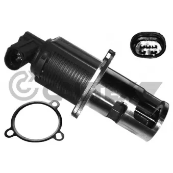 Vanne EGR, commande des gaz d'échappement CAUTEX 764463