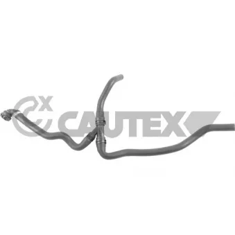Tuyau, échangeur de chaleur (chauffage) CAUTEX 765408