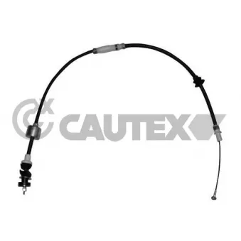 Tirette à câble, commande d'embrayage CAUTEX 765712