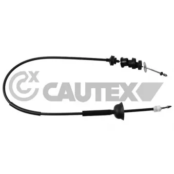 Tirette à câble, commande d'embrayage CAUTEX 765713