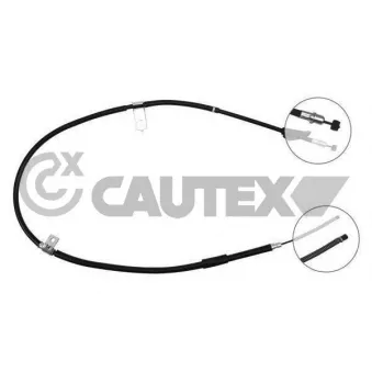Tirette à câble, frein de stationnement CAUTEX 765717