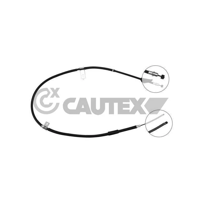 Tirette à câble, frein de stationnement CAUTEX 765717