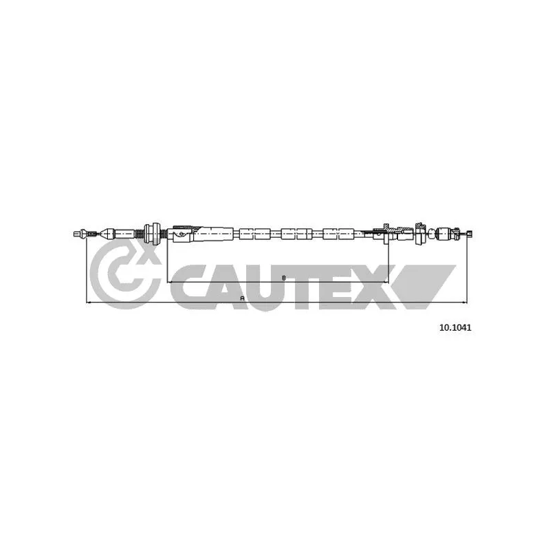 Câble d'accélération CAUTEX 765721