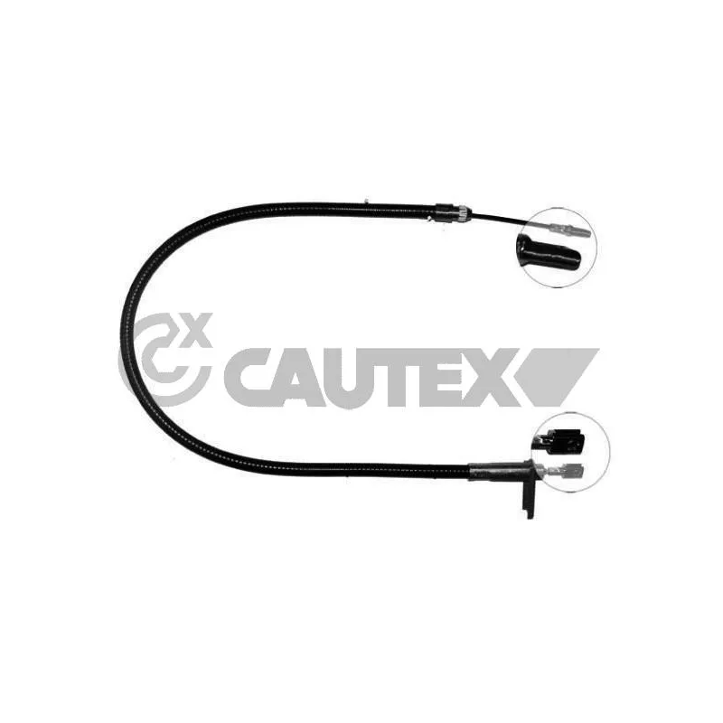 Tirette à câble, frein de stationnement CAUTEX 765729