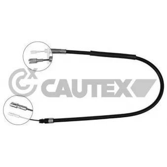 Tirette à câble, frein de stationnement CAUTEX 765731