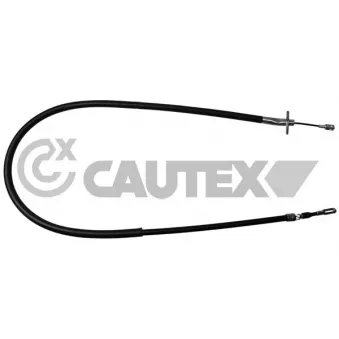 Tirette à câble, frein de stationnement CAUTEX 765733
