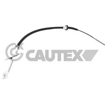 Tirette à câble, commande d'embrayage CAUTEX 765736