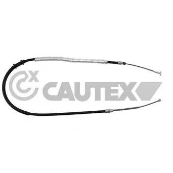 Tirette à câble, frein de stationnement CAUTEX 765739