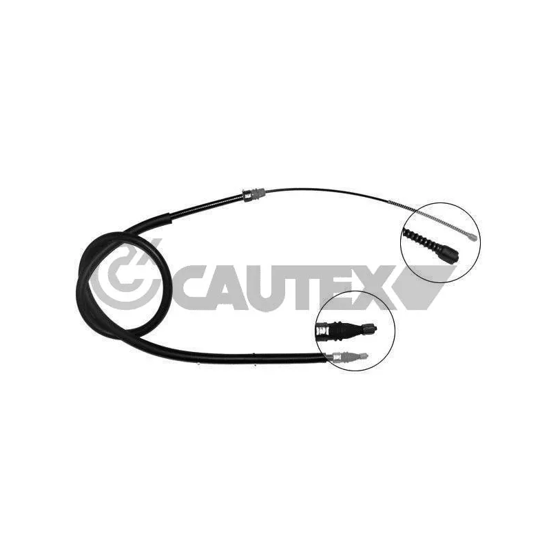 Tirette à câble, frein de stationnement CAUTEX 765761