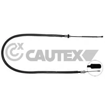 Tirette à câble, frein de stationnement CAUTEX 765763