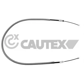 Tirette à câble, frein de stationnement CAUTEX 765765