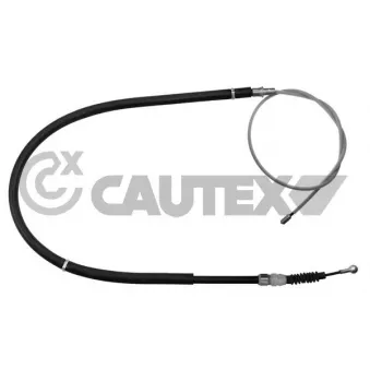 Tirette à câble, frein de stationnement CAUTEX 765782