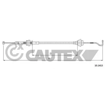 Câble d'accélération CAUTEX 765783