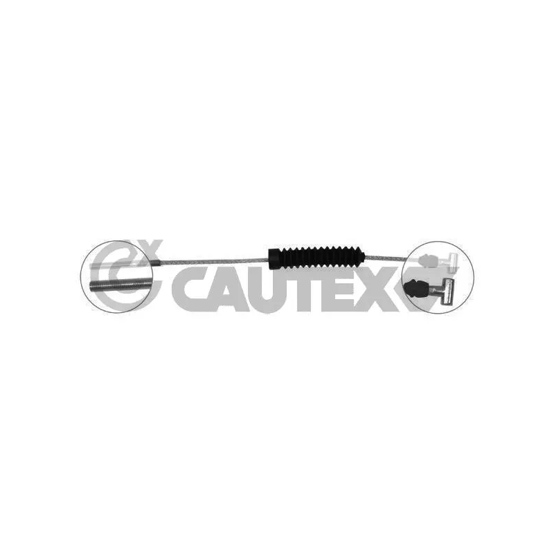 Tirette à câble, frein de stationnement CAUTEX 765788