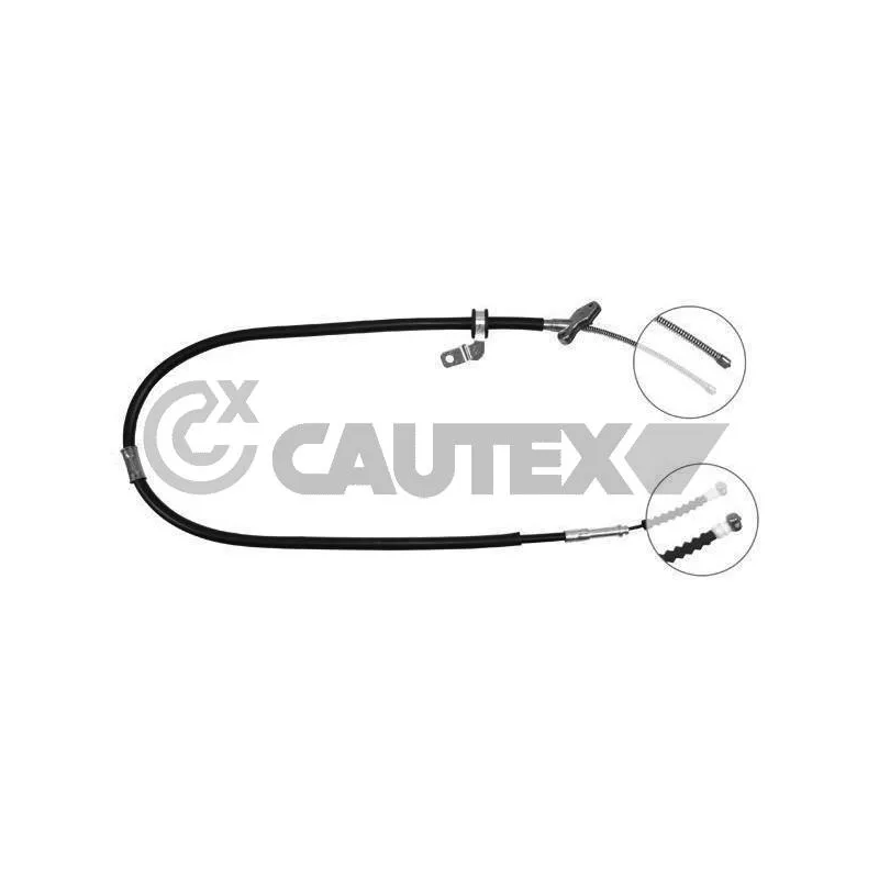 Tirette à câble, frein de stationnement CAUTEX 765789