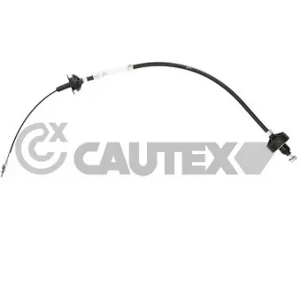 Tirette à câble, commande d'embrayage CAUTEX 765829