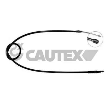 Tirette à câble, frein de stationnement CAUTEX 765831