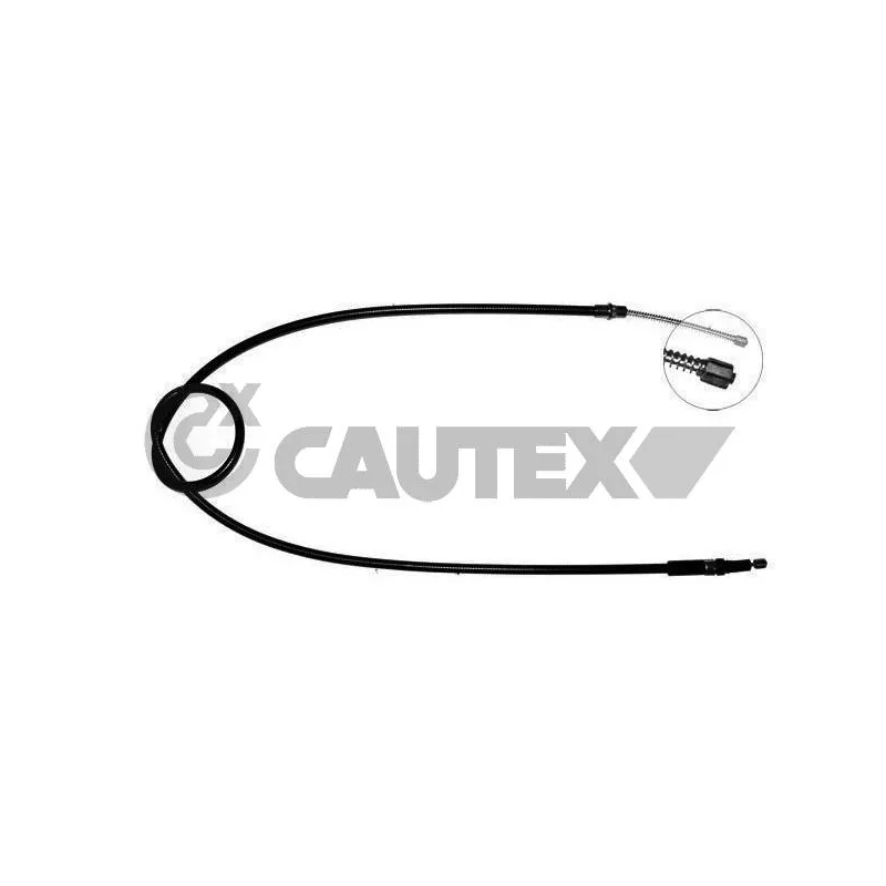 Tirette à câble, frein de stationnement CAUTEX 765831