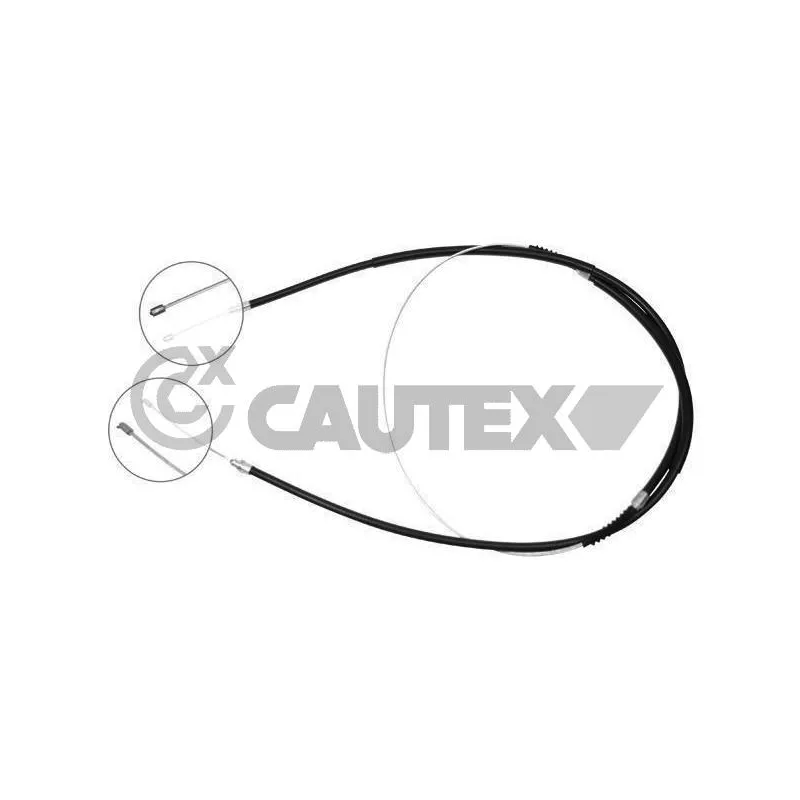 Tirette à câble, frein de stationnement CAUTEX 765832