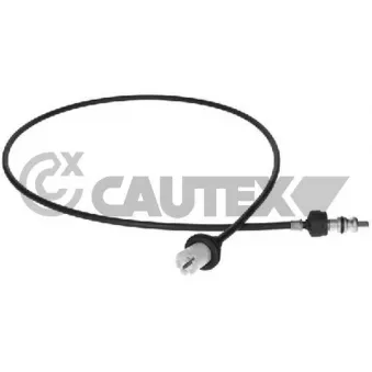 Câble flexible de commande de compteur CAUTEX 765835