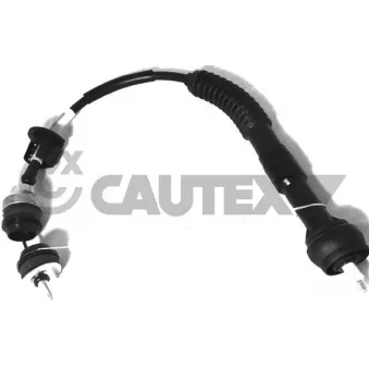 Tirette à câble, commande d'embrayage CAUTEX 765847