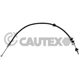 Tirette à câble, commande d'embrayage CAUTEX 765853
