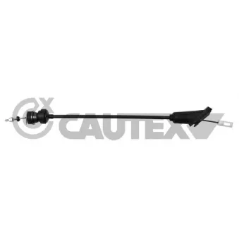 Tirette à câble, commande d'embrayage CAUTEX 765866