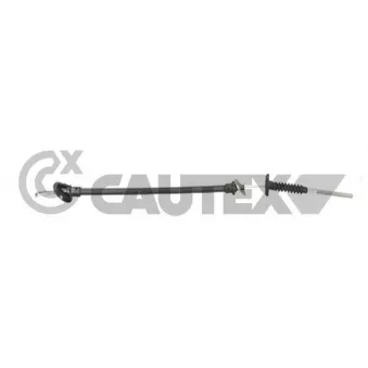 Tirette à câble, commande d'embrayage CAUTEX 765869