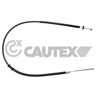 Tirette à câble, frein de stationnement CAUTEX 765870