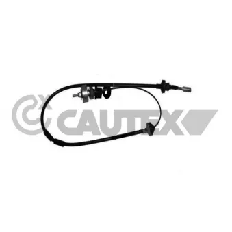 Tirette à câble, commande d'embrayage CAUTEX 765872