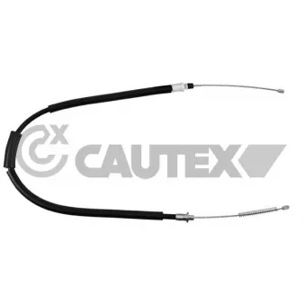 Tirette à câble, frein de stationnement CAUTEX 765902