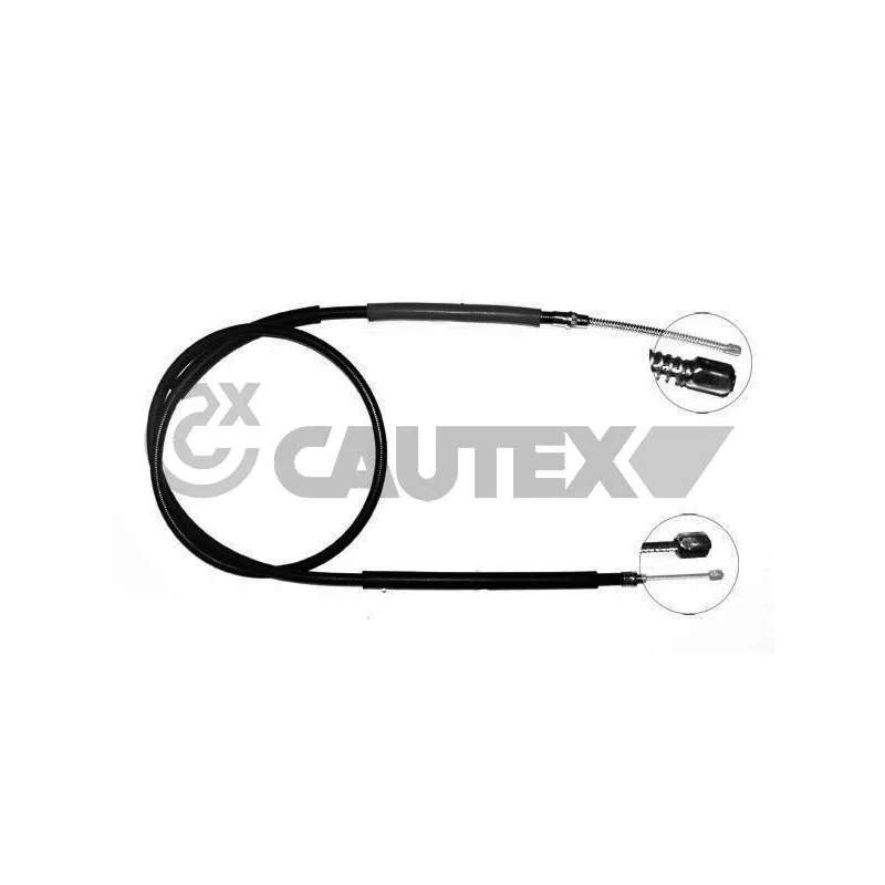 Tirette à câble, frein de stationnement CAUTEX 765903
