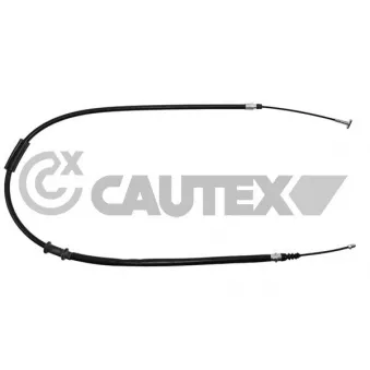 Tirette à câble, frein de stationnement CAUTEX 765910