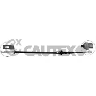 Tirette à câble, commande d'embrayage CAUTEX 765939