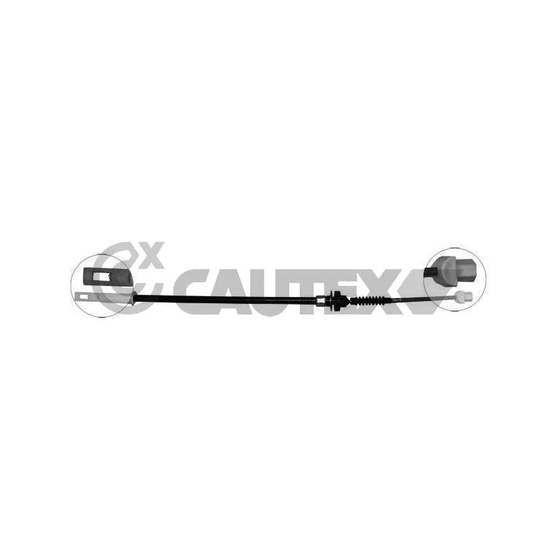 Tirette à câble, commande d'embrayage CAUTEX 765939
