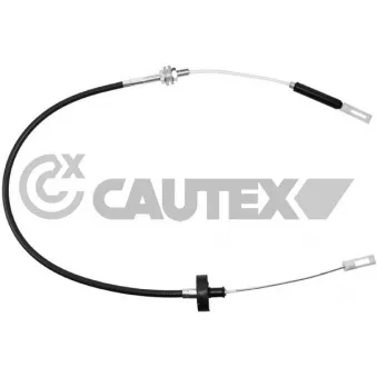 Tirette à câble, commande d'embrayage CAUTEX 765947