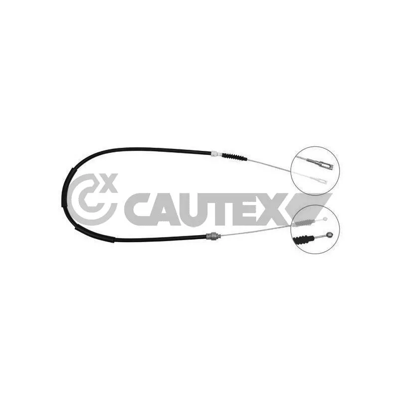 Tirette à câble, frein de stationnement CAUTEX 765974