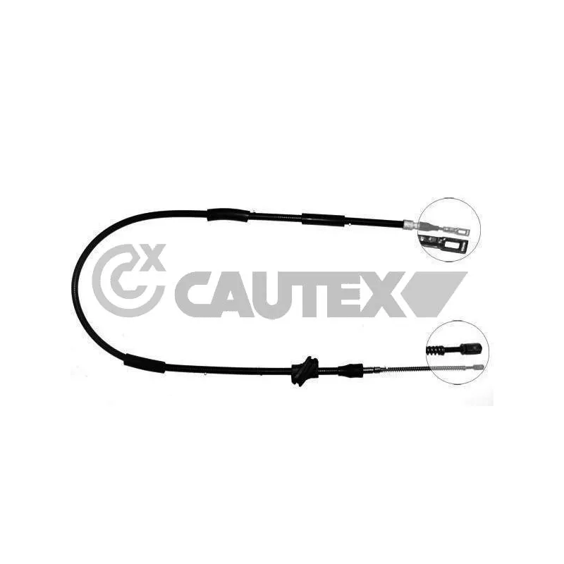 Tirette à câble, frein de stationnement CAUTEX 765980