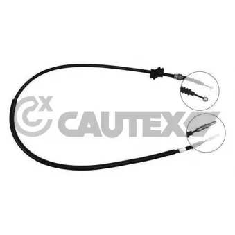 Tirette à câble, frein de stationnement CAUTEX 765983
